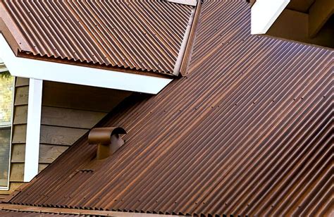 houses with rusty looking metal roofs|rustic metal roofing panels.